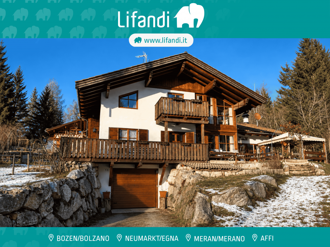 Alleinstehendes Haus