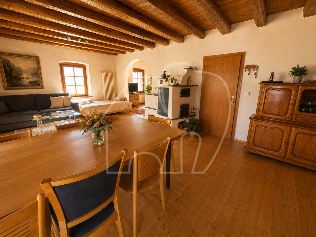 Trilocale con terrazza e balcone