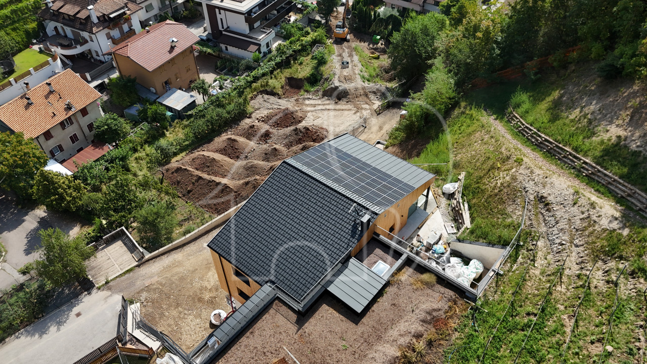 Progetto di nuova costruzione: quadrilocale con terrazza