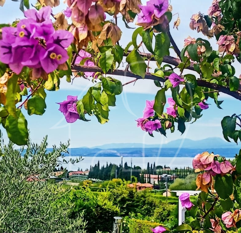 Appartamento su due livelli con vista lago e dependance