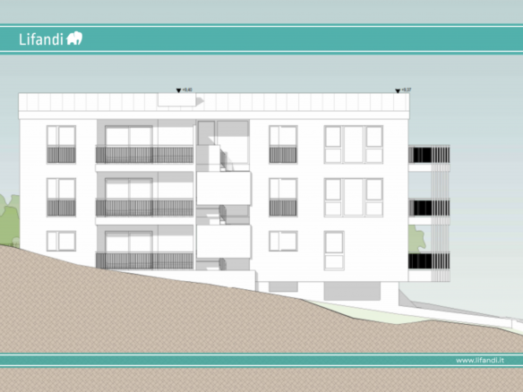 Neubau: 3-Zimmerwohnung mit Terrasse und Garten