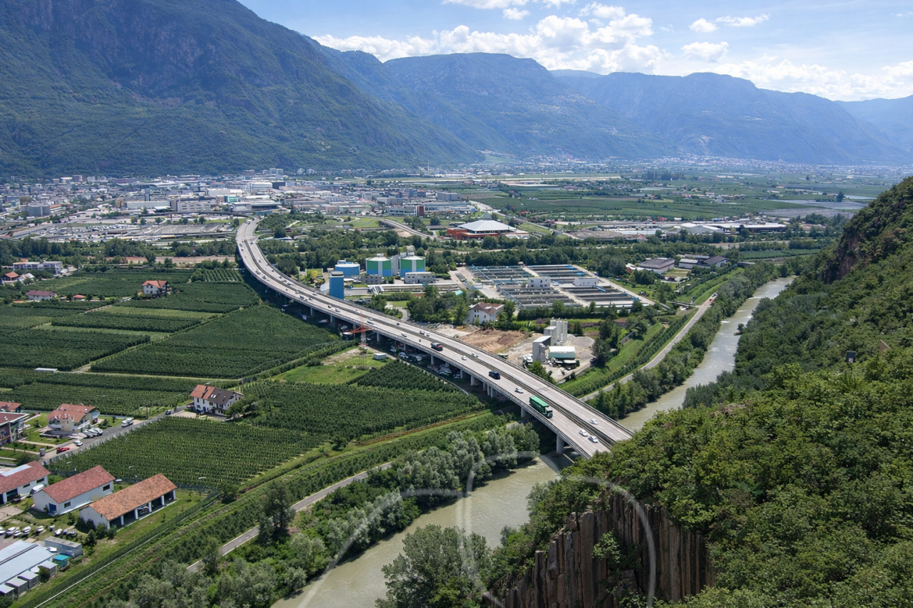 001__l1__1 Capannoni industriali in affitto a Lana