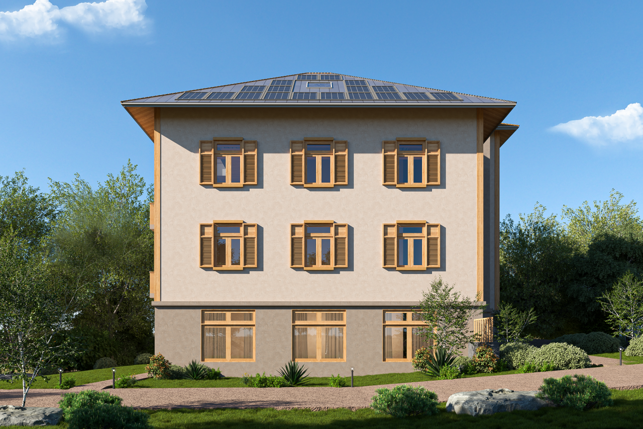 002__rendering_villa_stazione__2 3-Zimmerwohnung