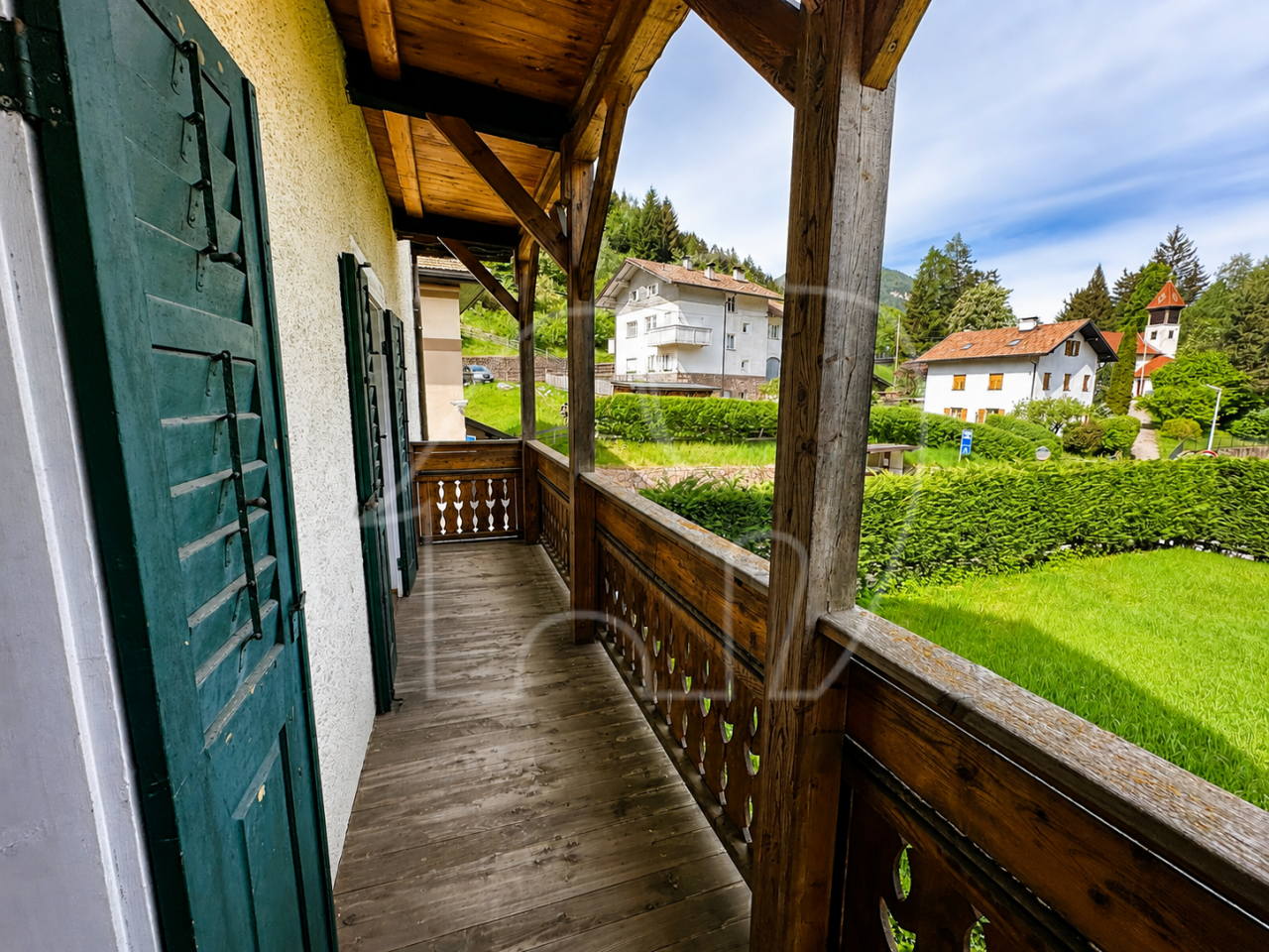 Casa con gardino