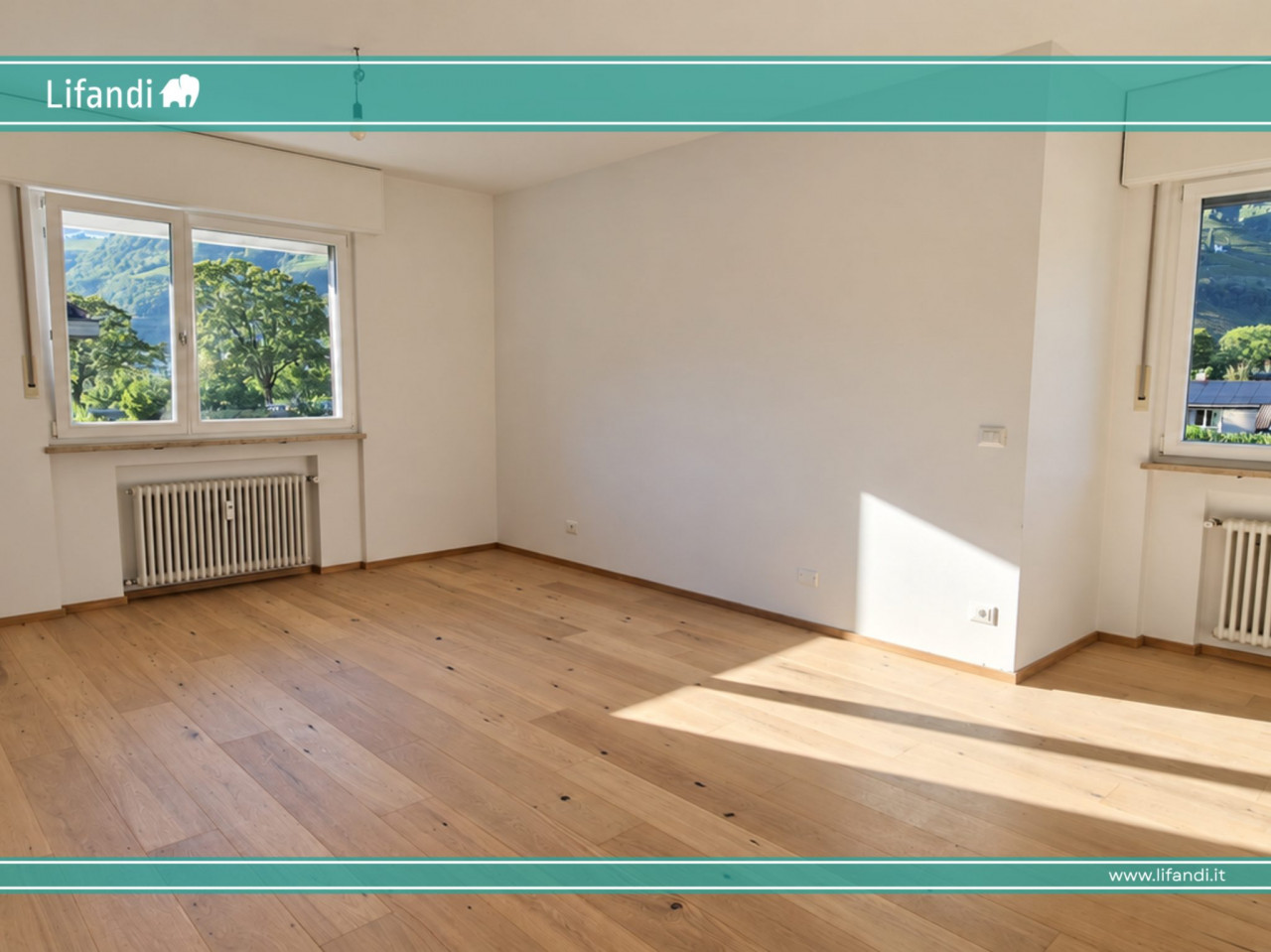 Bilocale con balcone e cantina in una buona posizione