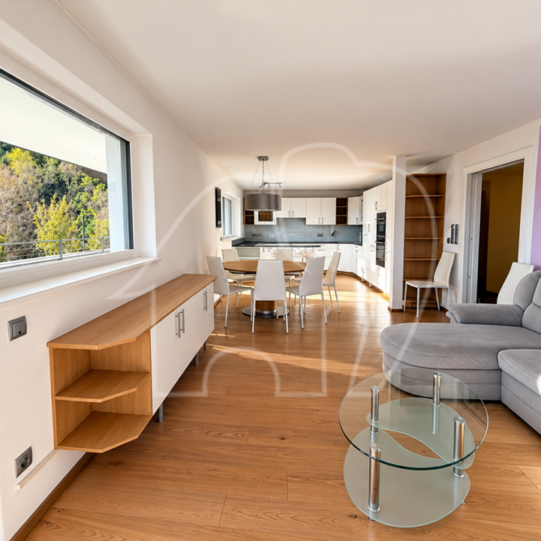 Spazioso appartamento con giardino e vista incantevole