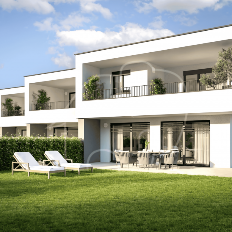 Nuova costruzione: Quadrilocale con giardino
