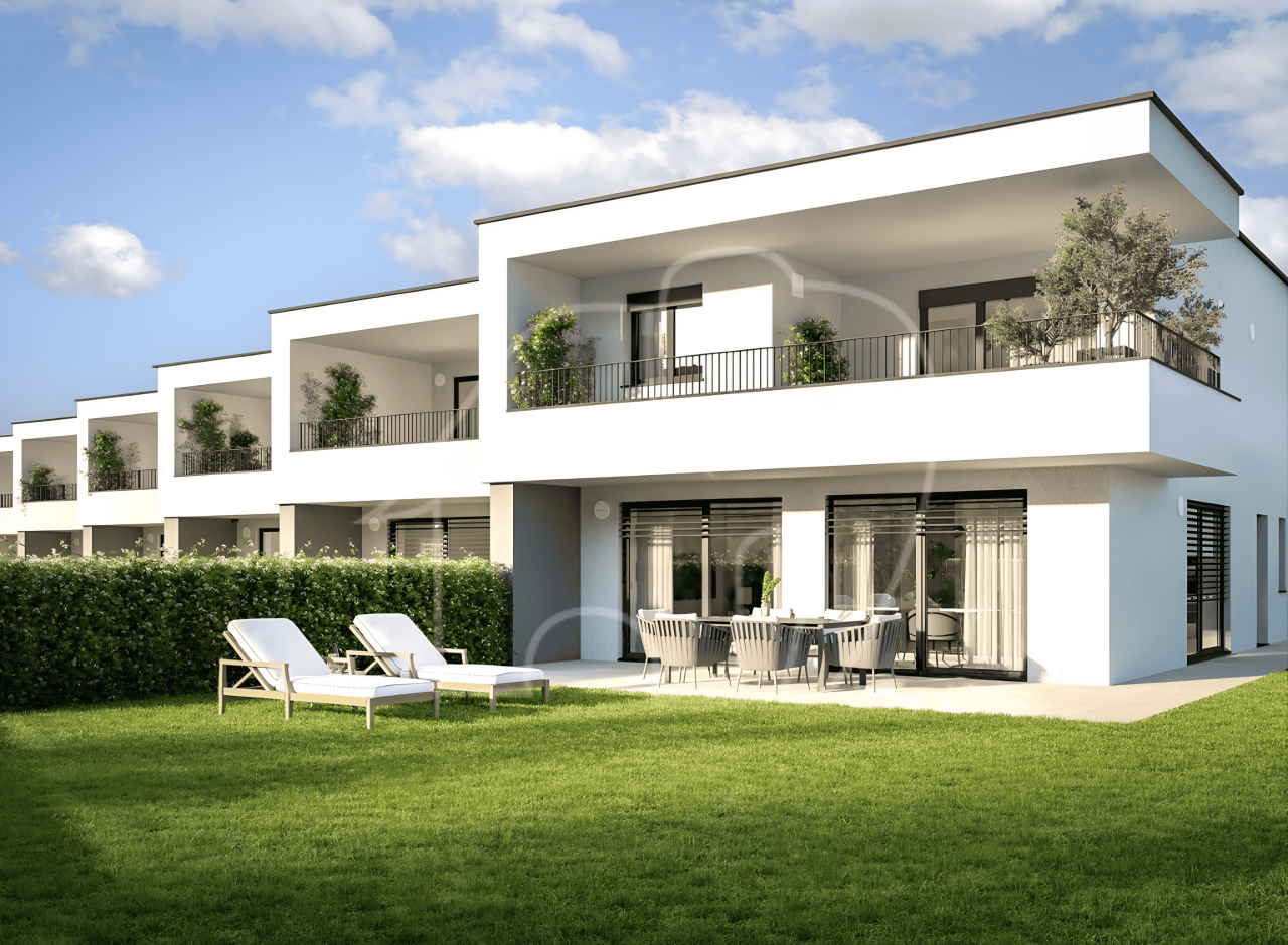 Nuova costruzione: Quadrilocale con giardino