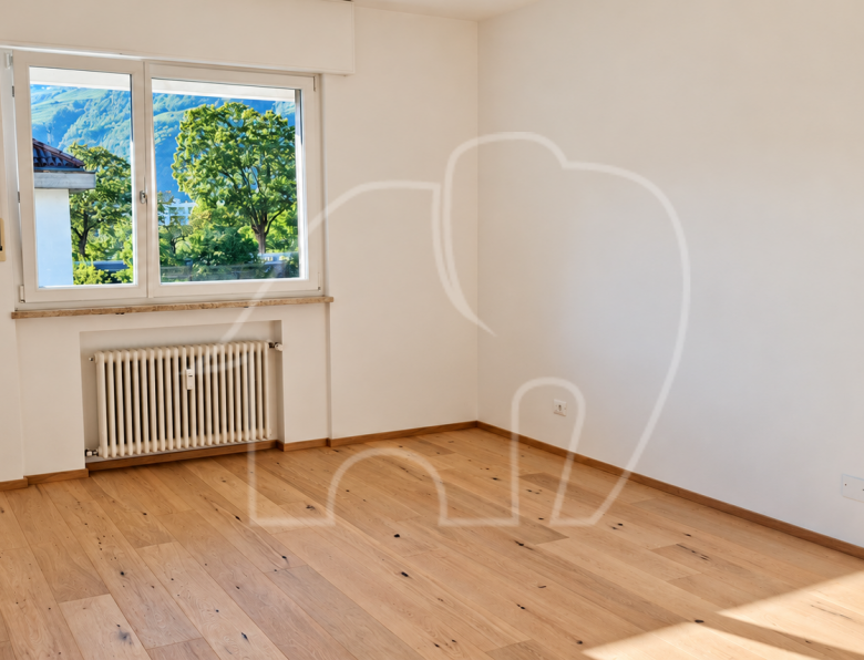 Bilocale con balcone e cantina in una buona posizione