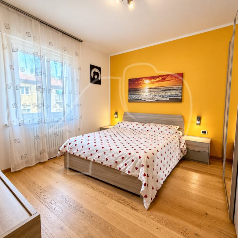 Trilocale completamente ristrutturato con balcone e cantina