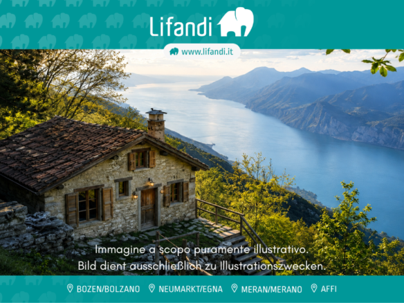 SECRET SALE – Rustico con vista lago sulle colline di Brenzone sul Garda